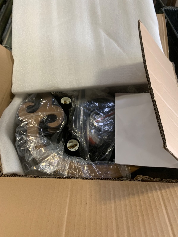 Photo 1 of 17.72'' Farmhouse Wood Chandelier, 5-Light Rustic Dining Room Light Fixture, Farmhouse Hanging Pendant Lighting, Vintage Orb Chandeliers for Kitchen Island Foyer Living Room Bedroom