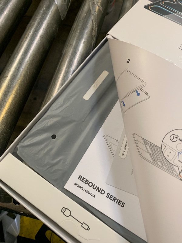 Photo 1 of ESR iPad Air 11 inch Case with Keyboard (M3/M2, 2025/2024), iPad Pro 11 (4th/3rd/2nd/1st Gen) & Air 5/4th Magic keyboard Case, Easy-Set Floating Cantilever Stand, Precision Multi-Touch Trackpad, Black