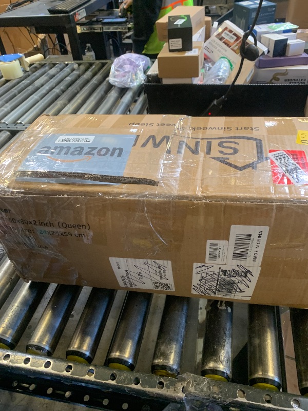 Photo 1 of APSMILE Heavyweight Feather Down Comforter Oversized King Size - 100% Organic Cotton Quilted Thicker Winter Warmest Duvet Insert for Colder Weather/Sleepers (120x98, Ivory White)