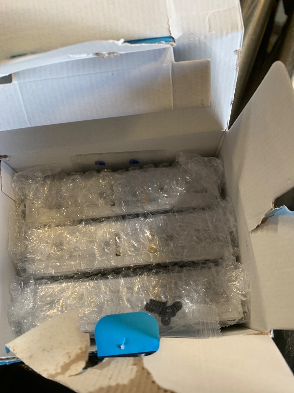 Photo 1 of Lian Li UNI Fan TL LCD Wireless 120-Triple Pack-2.4 GHz Wireless Signal ARGB Fan-Infinity Mirror-Daisy-Chain Design-Customizable Lighting Effects-Controller Included & Required - White (12TLLCD1W3W)