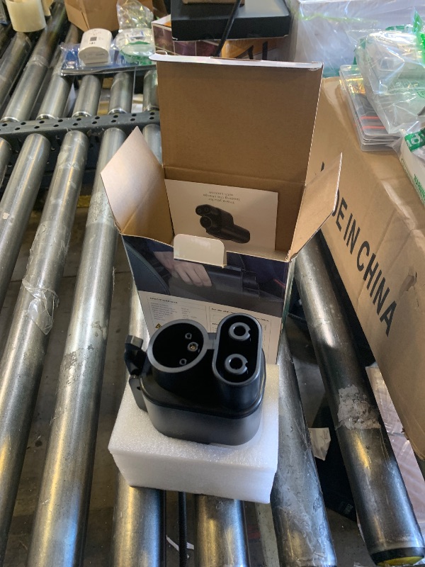 Photo 1 of Lectron NACS to CCS Electric Vehicle Adapter with Interlock - (500A/1,000V) - Compatible with Tesla Superchargers - CCS1 EV Fast Charging with Vortex Plus [Check Automaker for Compatibility] - UL 2252