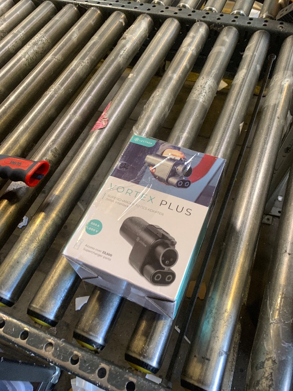 Photo 1 of Lectron NACS to CCS Electric Vehicle Adapter with Interlock - (500A/1,000V) - Compatible with Tesla Superchargers - CCS1 EV Fast Charging with Vortex Plus [Check Automaker for Compatibility] - UL 2252
