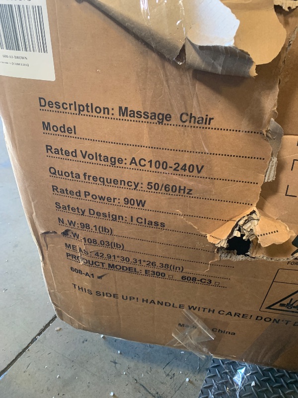 Photo 1 of MASSAGE CHAIR