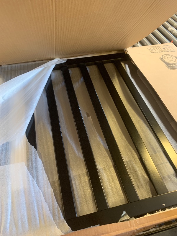 Photo 1 of Dream On Me Synergy 5-in-1 Convertible Full-Size Baby Crib with Toddler, Day & Full Bed Conversion in Black, GreenGuard Gold & BSA, 3 Mattress Heights, Sustainable Pinewood