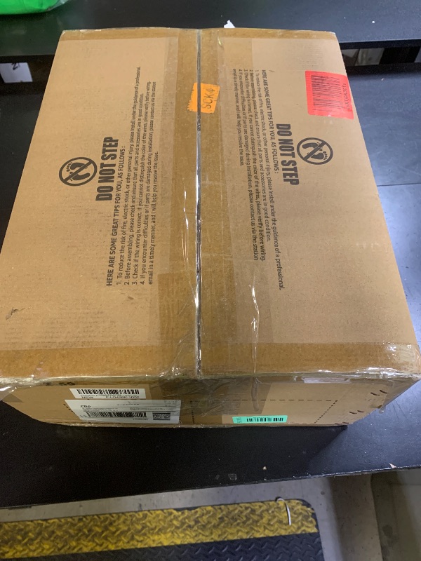 Photo 1 of Fanbulous 1 Pack Farmhouse 42 Inch Ceiling Fans with Lights, Black Industrial Caged Ceiling Fans for Bedroom Living Room, Double-Sided 5 Blades Rustic Ceiling Fan