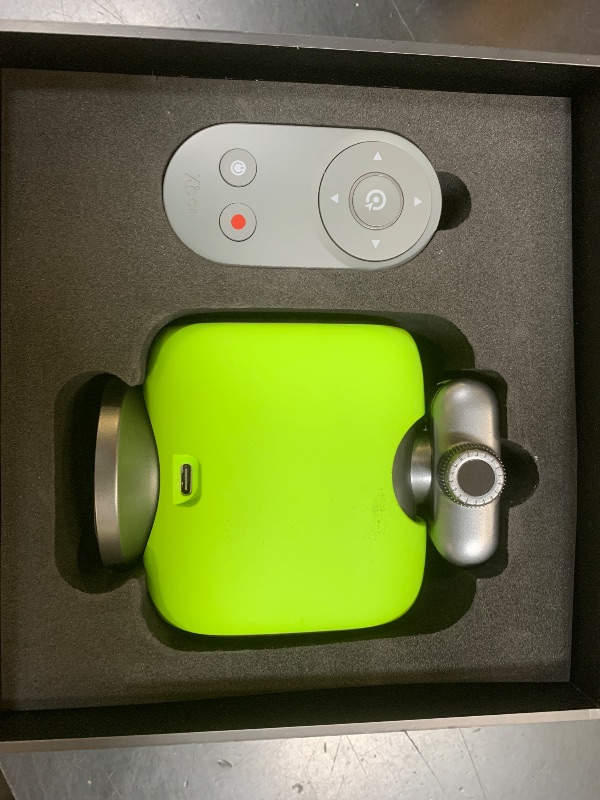 Photo 1 of XbotGo Chameleon AI Auto Sports Action Camera - 4K 60FPS Soccer Camera and Basketball Tracking Camera for Team Sports, Live Streaming, No Subscription, Works with iOS & Android (Lemon Green)