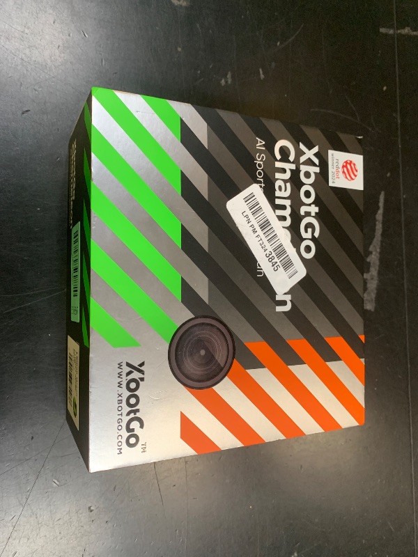 Photo 1 of XbotGo Chameleon AI Auto Sports Action Camera - 4K 60FPS Soccer Camera and Basketball Tracking Camera for Team Sports, Live Streaming, No Subscription, Works with iOS & Android (Lemon Green)