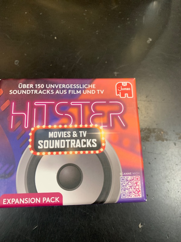 Photo 1 of Jumbo Hitster, Movies & TV Soundtracks, Expansion Set, Party Game, Music Game, Action Game