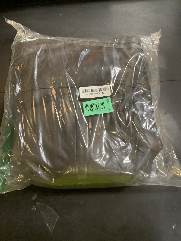 Photo 1 of Michael Kors Men's Basic Racer Jacket, Chocolate, XL