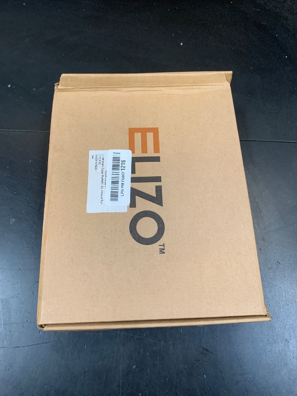 Photo 1 of ELIZO Leather Portfolio Leather Padfolio Folio A5 Notebook Cover Work Folder Business Portfolio Organizer Binder Men Women Small (Antique, A5)