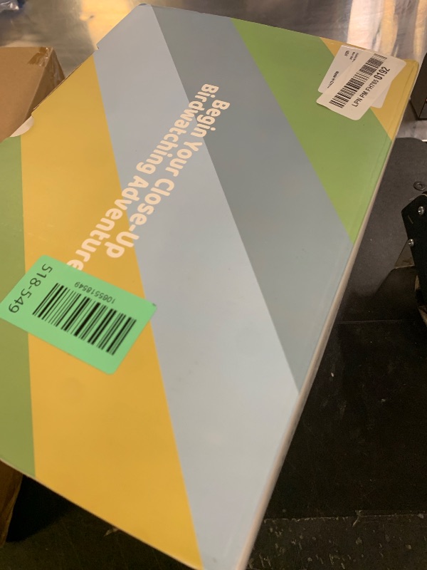 Photo 1 of Bird Feeder with Camera Solar Powered - Smart Bird Feeder Camera 2K HD Live Stream, 5MP Photos, AI Identification for Backyard, 2.4Lb Large Capacity, Gifts for Mom Dad, Blue