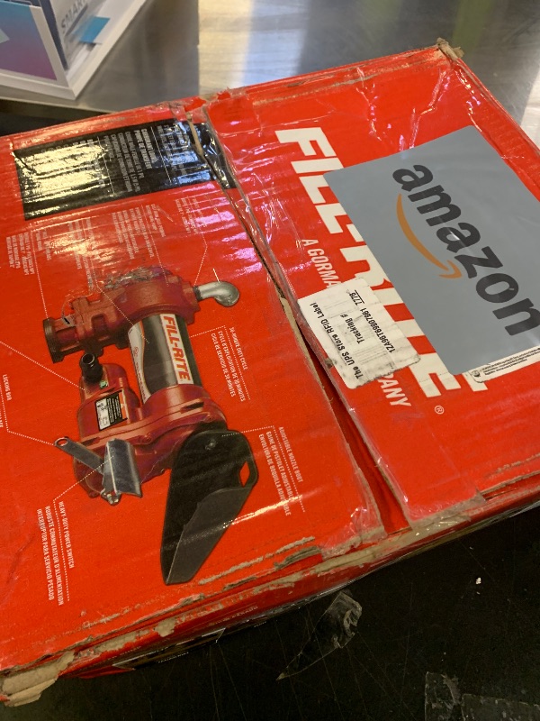 Photo 1 of Fill-Rite FR4204H 12V 20 GPM Fuel Transfer Pump (Pump Only) | Gasoline, Diesel, Kerosene, Ethanol Blends, Methanol Blends, & Biodiesel