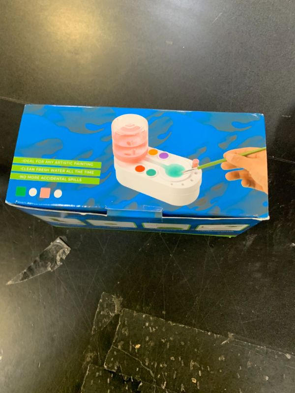 Photo 1 of 2025 Upgraded Paint Brush Cleaner Brush Rinser Water Circulation(Pre Assembled), Watercolor/Oil and Water-Based Paint Brush Cleaner Tool, Gift for Adults Artist Beginners