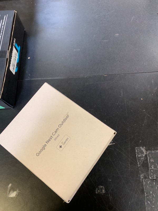 Photo 1 of Google Nest Cam Outdoor (Wired, 2nd Gen) - Security Camera with 2K Video and Gemini, Night Vision, 2-Way Audio - Works with Google Home - 2025 Model - Hazel