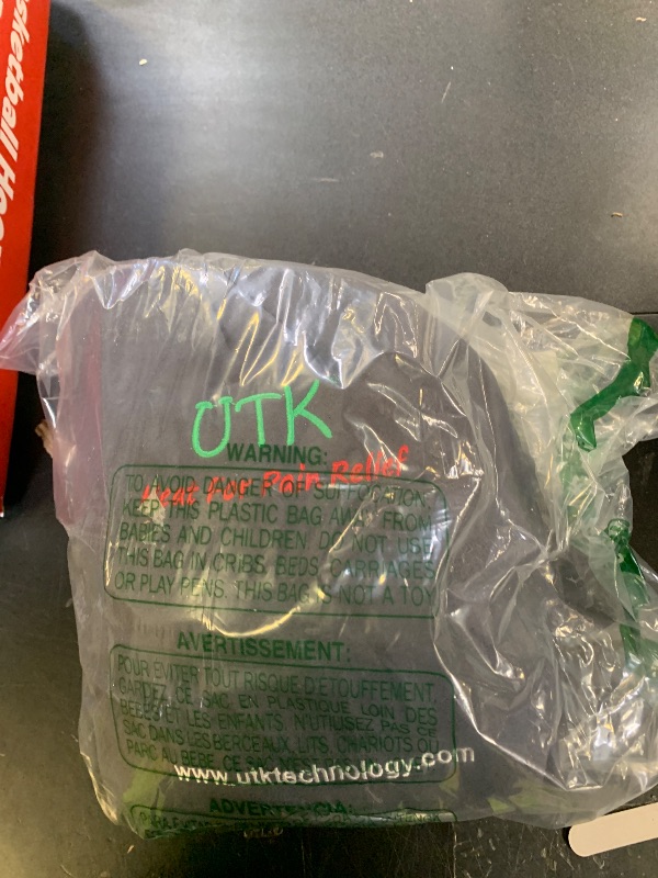 Photo 1 of UTK Vibrating Far Infrared Heating Pad for Back Pain Relief, Hot to 159?, Lower Back Massager Gift for Women Men, FSA-HSA Eligible, 3 Vibration, 16 Timers Auto-Off, 20 Jades, 35-55" Adjustable Size