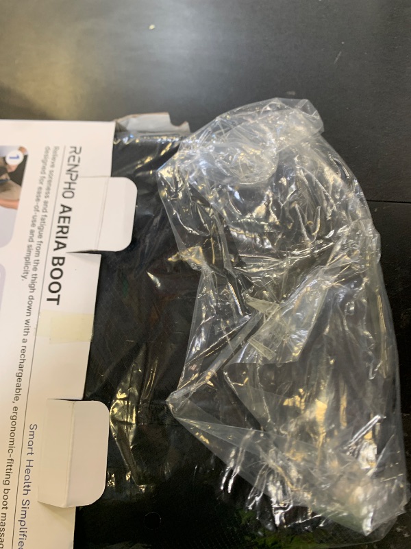 Photo 1 of RENPHO Leg Massager with Smart Pressure Sensor, FSA Eligible HSA Foot Massage, Cordless Air Compression Recovery Boot for Pain Relief, Foot & Calve & Thigh Massager, Adapter Not Included,1 Pack