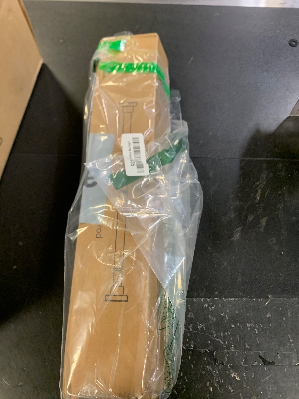 Photo 1 of Ausemku Shower Curtain Rod - 32-68 Inch Rustproof Tension Rod, Non-Slip Spring Design, No Drilling Adjustable Curtain Rod for Bathroom, Kitchen, and Closet?Black?