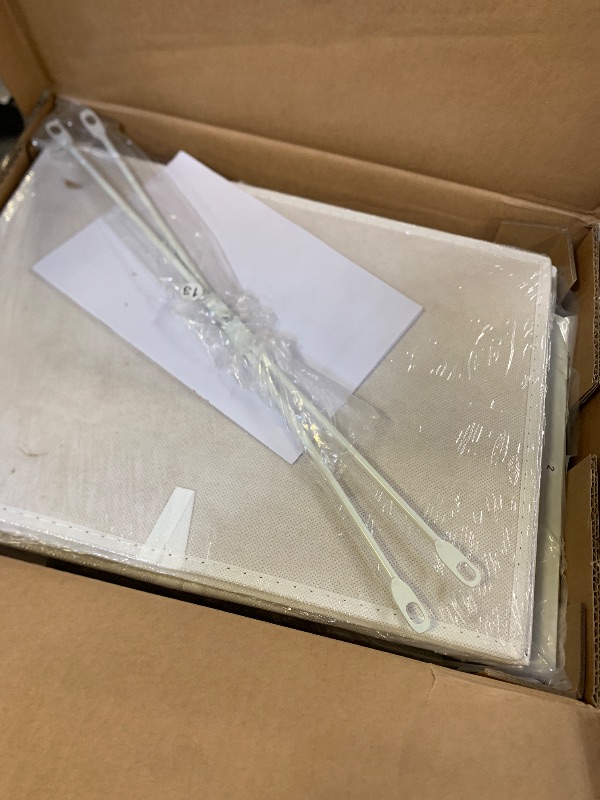 Photo 1 of Furnulem White Dresser with 5 Drawers, Vertical Storage Tower Fabric Dresser for Bedroom, Hallway, Entryway, Nursery, Closet Organizer, Nightstand Bedside Table Furniture, Sturdy Steel Frame, Wood Top