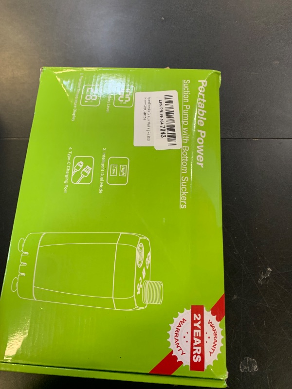 Photo 1 of Spopal Portable Shower for Camping, [Long-Lasting] 6000mAh Rechargeable Camping Shower with Intelligent LED Display, 4 Spray Modes, IPX7 Waterproof Outdoor Camp Pump for Hiking, Travel, Car, Pet