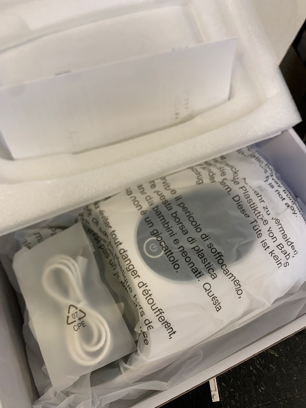 Photo 1 of Hand Massager with 9 Modes and 4 Heating Options for Hot and Cold Therapy Hand and Wrist Massager for Arthritis and Carpal Tunnel Relief, Hand Massager with Heat and Compression,Gift Christmas,White