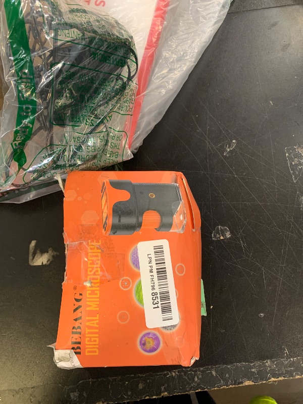 Photo 1 of 1000X Handheld Microscope for Kids 4K 2.0" Screen Rechargeable Mini Pocket Digital Microscopes w/Slides Kit Portable Edu Gift Age 4-6 8-12 Children Students