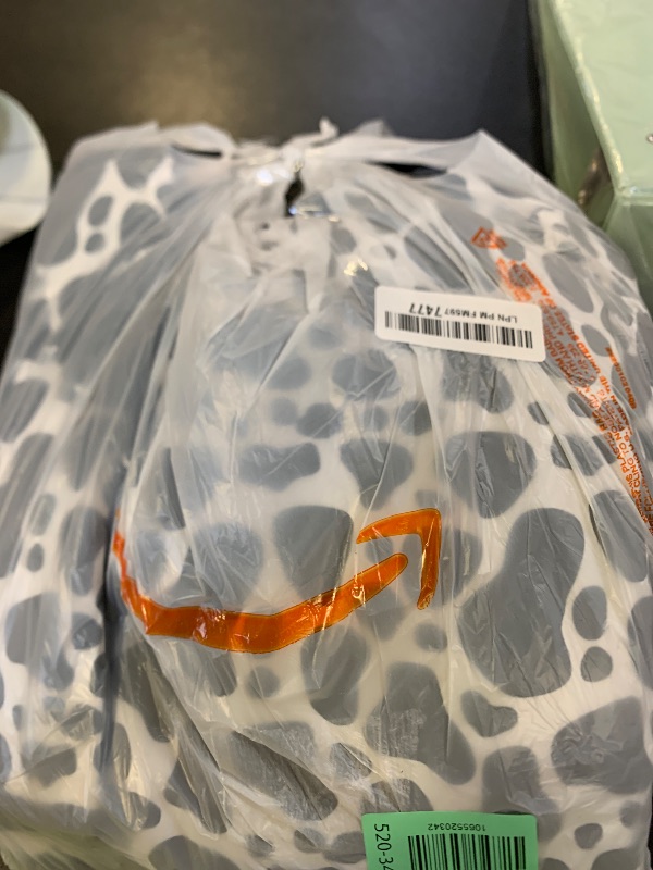 Photo 1 of Frienda 19 Pieces Cow Print Car Accessories Set for Women Man Cow Car Steering Wheel Cover Cow Print Seat Cover Seat Belt Pads Car Floor Mats Car Cup Holders Car Armrest Pad for Women Men Cars