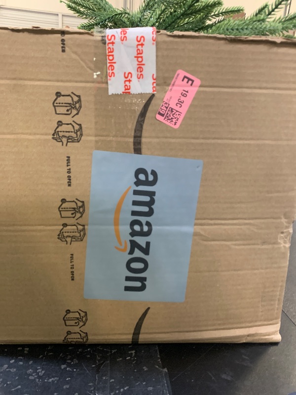 Photo 1 of Artificial Norfolk Pine Garland, Realistic Christmas Greenery Garland for Mantle, Staircase, Banister, Fireplace, Wall, Door, Table, Indoor & Outdoor Holiday Winter Decortions (9 Ft-2pcs)