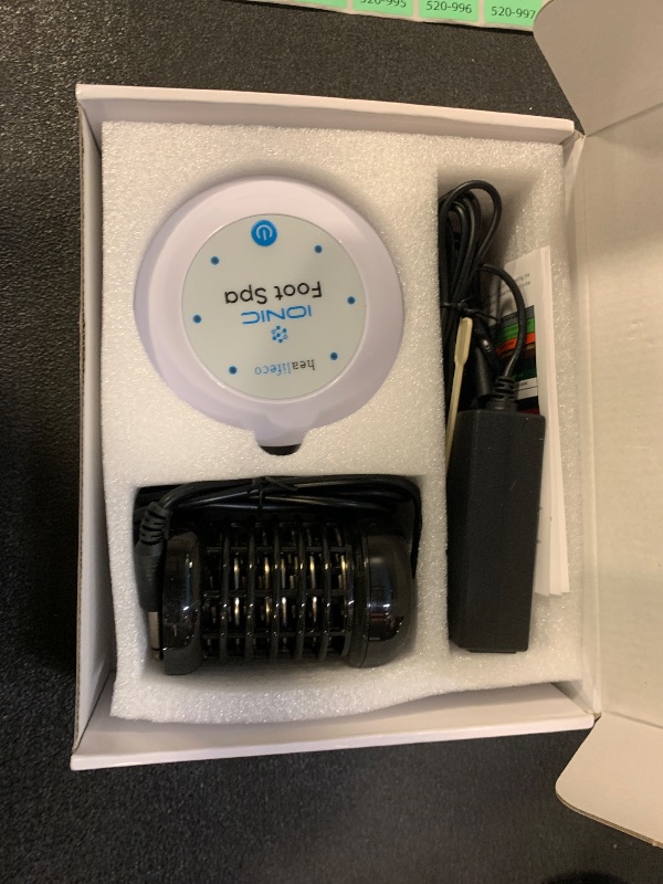 Photo 1 of Ionic Foot Spa by Healifeco – Ion Foot Bath Detox Machine - For Toxins, Heavy Metals & Free Radicals – Activates 2,000 Foot Detox Nodes – Easy 30-Min Home Detox – 90,000+ Happy Users Trust It
