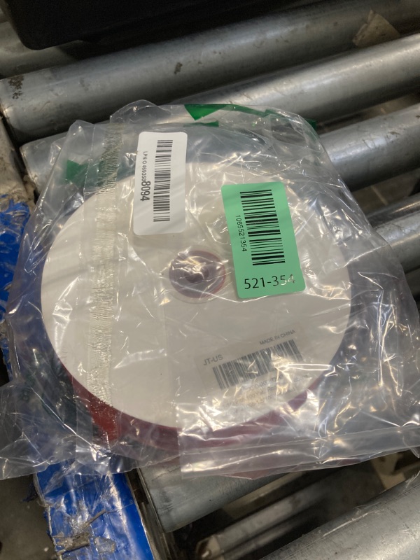 Photo 1 of 1-1/2 Inch 100 Yards Red Satin Ribbon, Solid Fabric Ribbon Roll for Flower Bouquet, Gift Wrapping, Roses Making, Handmade Crafts