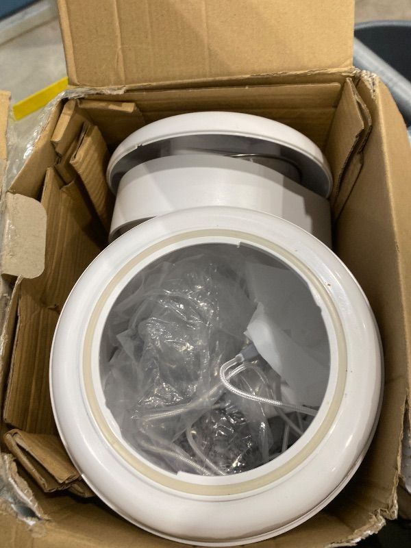 Photo 1 of *MINOR DAMAGE - USED*
PETLIBRO 5L Automatic Cat Feeder for 2 Cats, 5G&2.4G Wi-Fi Programmable Cat Food Dispenser with Dual Stainless Steel Bowls, Airtight Lock Fresh Technology, Low Food Sensor