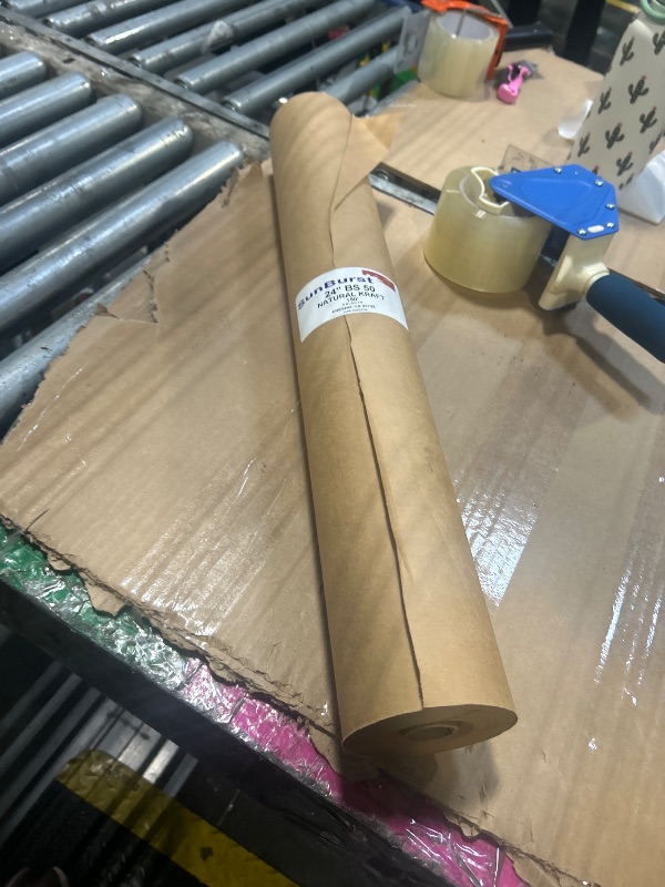 Photo 1 of ****SIMILAR KITEM***
Generic 1 Roll Wrapping Paper Brown Packing Paper Wrapper Floor Masking Kraft Christmas Kraft Florist Wrapper for Packing Tissue