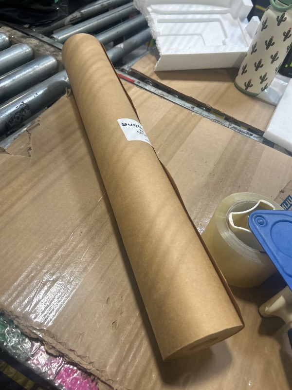 Photo 1 of ****SIMILAR ITEM****
Generic 1 Roll Wrapping Paper Brown Packing Paper Wrapper Floor Masking Kraft Christmas Kraft Florist Wrapper for Packing Tissue