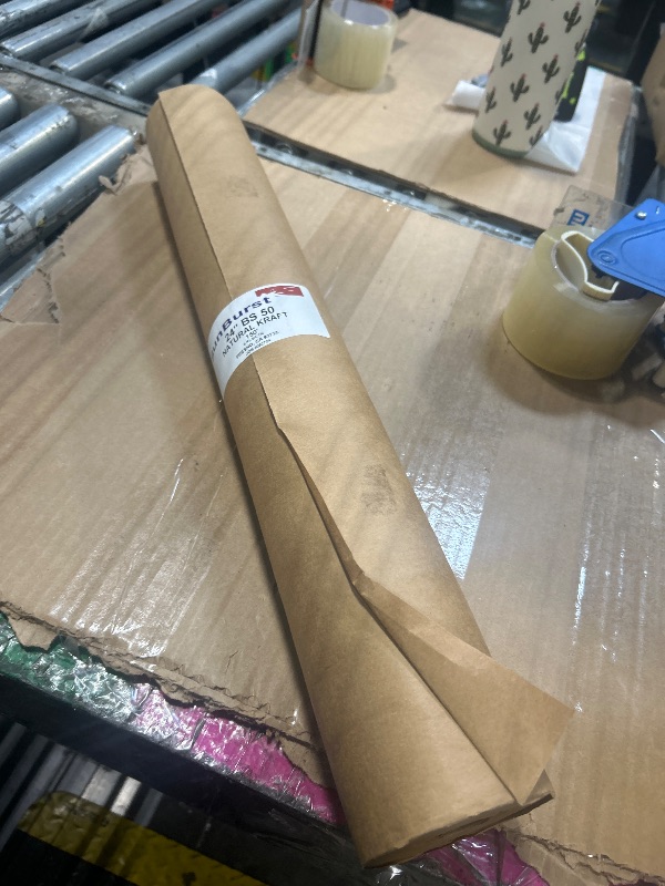 Photo 1 of ****SIMILAR ITEM****
Generic 1 Roll Wrapping Paper Brown Packing Paper Wrapper Floor Masking Kraft Christmas Kraft Florist Wrapper for Packing Tissue