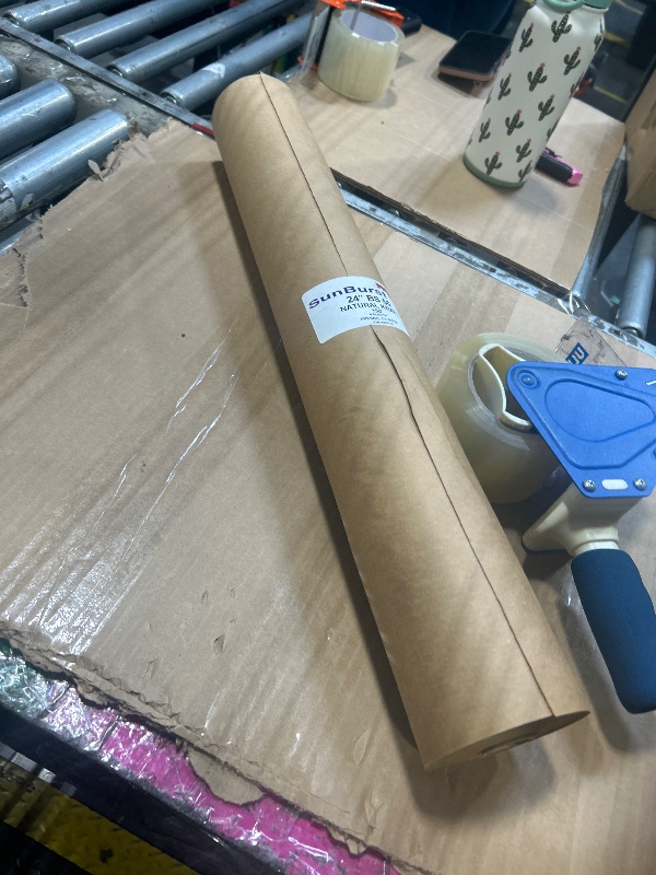 Photo 1 of ****SIMILAR ITEM***
Generic 1 Roll Wrapping Paper Brown Packing Paper Wrapper Floor Masking Kraft Christmas Kraft Florist Wrapper for Packing Tissue