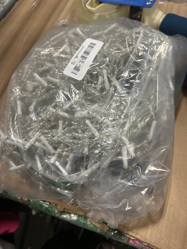 Photo 1 of ****similar item***
String Lights Fairy Lights 66 Feet 200 LED with Multi Flashing Modes Controller, Waterproof LED Lights Decorations for Bedroom, Wedding, Party, Garden, Patio, Indoor Outdoor Occastions (White)