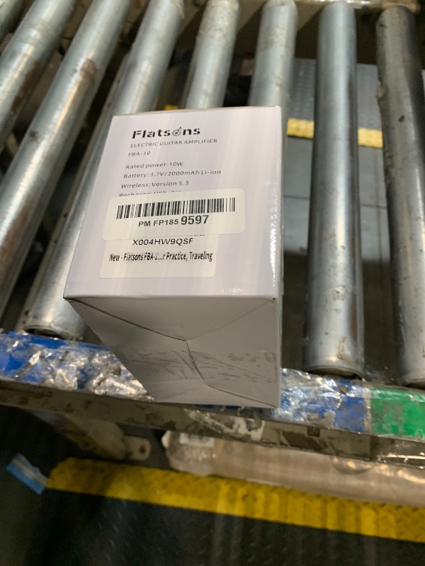 Photo 1 of *UNTESTED*
Flatsons FBA-10 Guitar Amp, 10W Mini Electric Guitar Amplifier with Clean/Drive Channel, 6H Working, USB-C Rechargeable, 3.5mm Headphone/AUX Jack, Wireless Portable Amp for Indoor Practice, Traveling