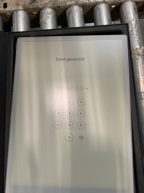 Photo 1 of *****It is locked with the personal key.*****   reMarkable Paper Pro Bundle – Includes 11.8” reMarkable Paper Tablet, and Marker Plus Pen with Eraser