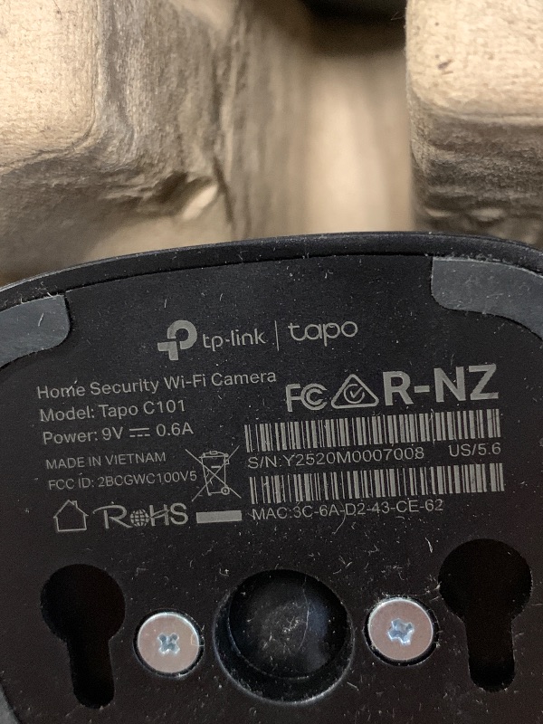 Photo 1 of *** VERY USED / 3 PACK *** Tapo 1080P Indoor Wired Security Camera - Works as a Baby Monitor & Pet Camera, Motion Detection, 2-Way Audio, Siren, Night Vision, Subscription-Free Local Storage or Optional Cloud, C100(4-Pack)