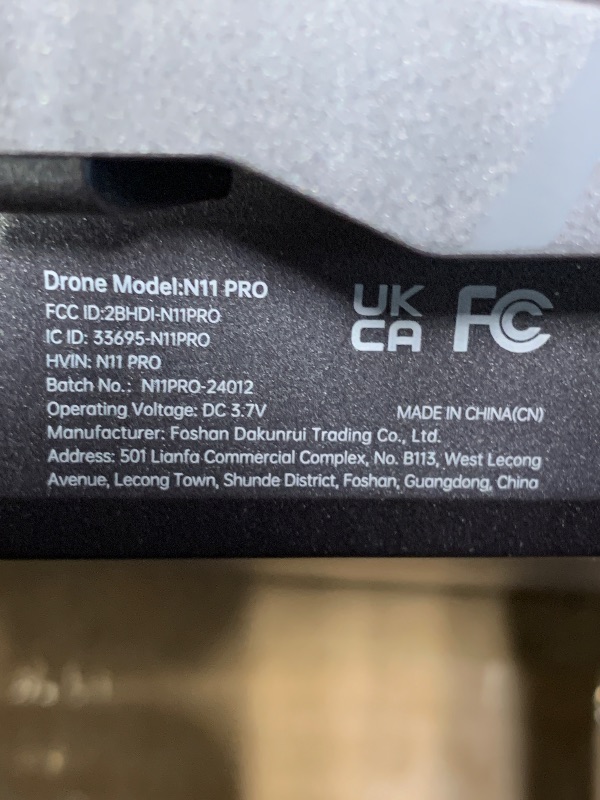 Photo 1 of ?Professional 4K Drone with Camera for Adult Beginners? N11 PRO GPS Quadcopter 90 Min Flight Smart 5G FPV & Brushless Motor Tech Auto Tracking Safety Return System