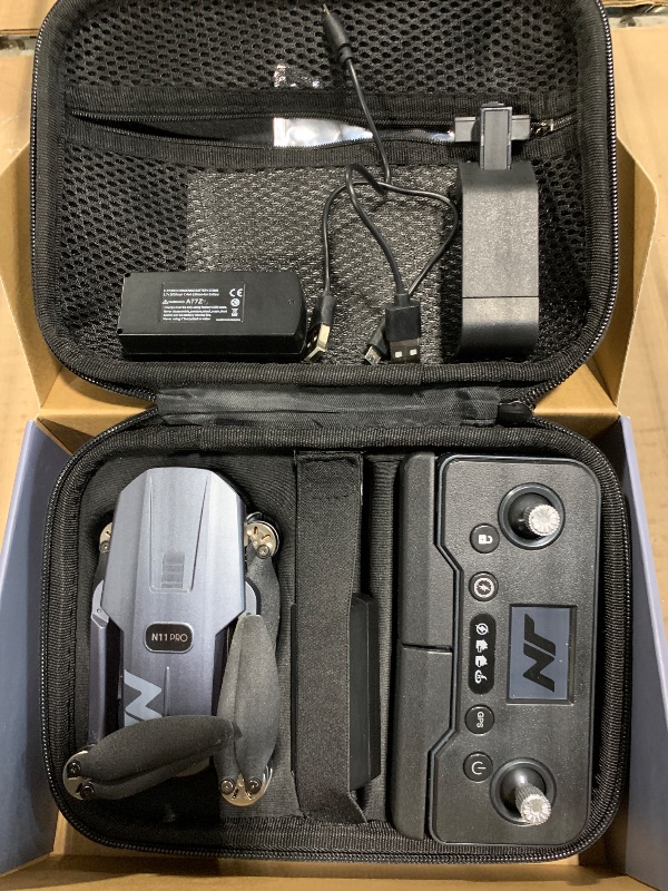 Photo 1 of ?Professional 4K Drone with Camera for Adult Beginners? N11 PRO GPS Quadcopter 90 Min Flight Smart 5G FPV & Brushless Motor Tech Auto Tracking Safety Return System