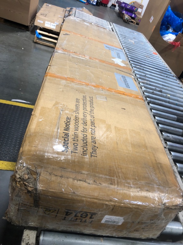 Photo 1 of **MISSING PARTS**
YITAHOME TV Stand for 75/80 Inch TV, Entertainment Center, TV Cabinet with Drawers and Power Outlet, Black TV Console for Living Room Furniture (70 Inch Lenght 30 Inch High)