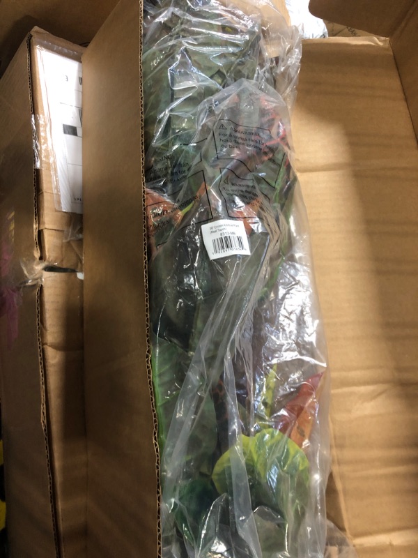 Photo 1 of **missing pots**Nearly Natural 36in. Croton Artificial Plant (Real Touch)