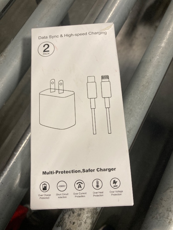 Photo 1 of [Apple MFi Certified]10FT Fast iPhone Charger,Extra Long Apple Charger Fast Charging 2Pack USB C Charger Block Plug + 10Foot Lightning Cable Cord for iPhone 14/Pro/Pro Max/Plus/13/12/11/XS/XR/X/SE2022