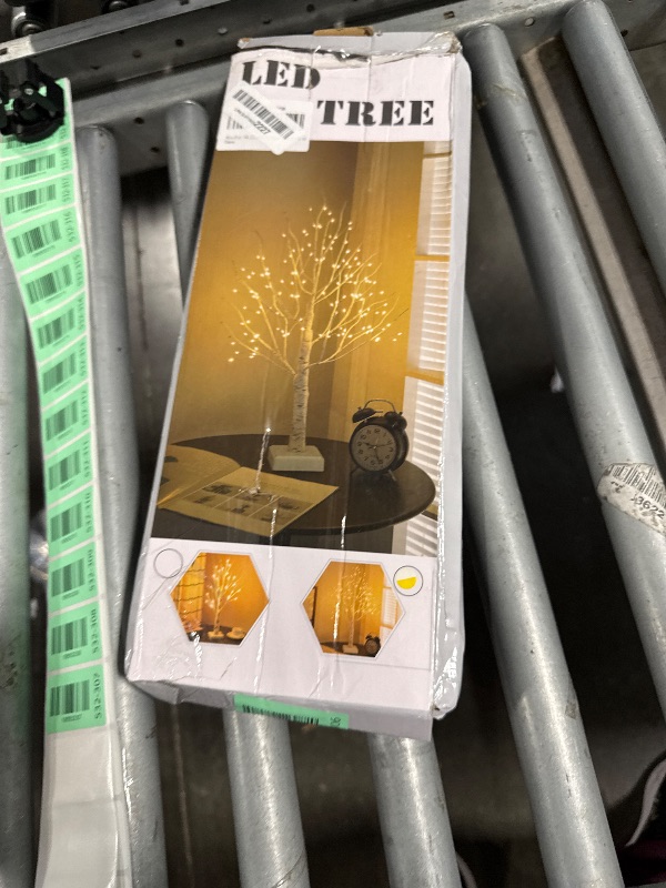 Photo 1 of 144 LED Birch Tree Lights,Tabletop Bonsai Fairy Light Spirit Tree,DIY Artificial Tree Lamp with Timer USB/Battery Powered for Bedroom Christmas Home, Wedding, Holiday Decor (Warm White)