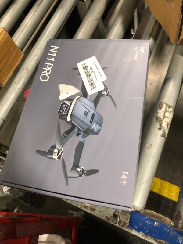 Photo 1 of ?4K Ultra HD Drone with Camera for Adults N11 PRO GPS Enabled, 90 Min Flight Duration, Precision Auto Return, Follow Me Function, 5G Low-Latency FPV, Brushless Motor Technology, Beginner Friendly RC Quadcopter?