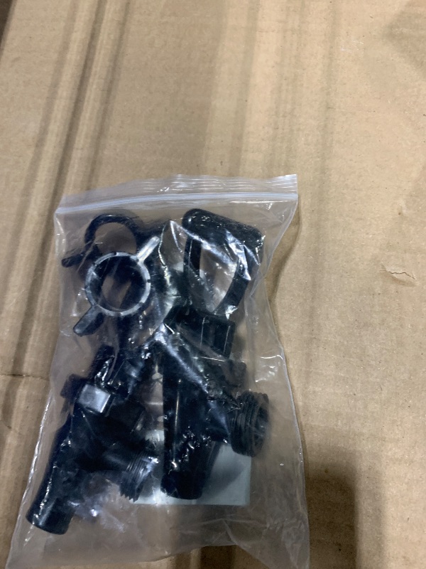 Photo 1 of 03260.0002 Replacement Faucet Kit for Ice Tea Dispenser, Water Dispenser Replacement Parts for Tea Urn, Tea Faucet Kit with 2 Wing Nut and 2 C-Ring (2Pack)