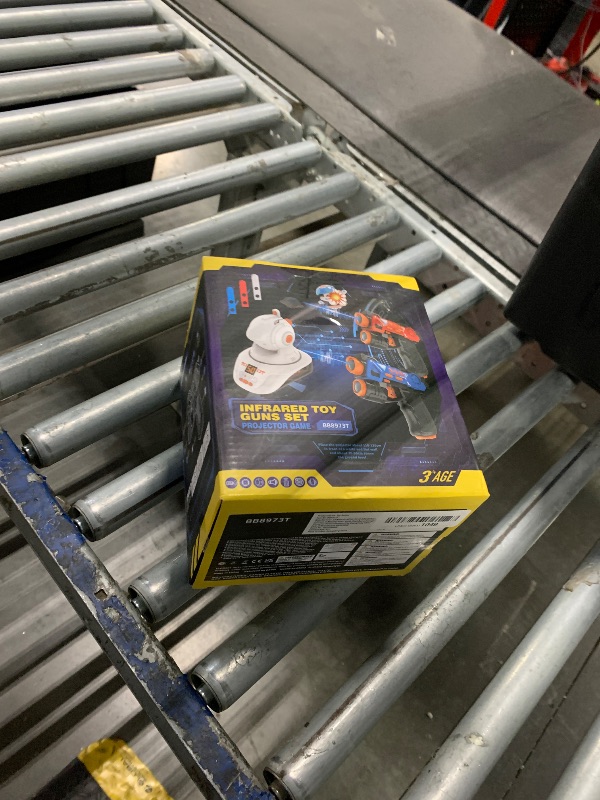 Photo 1 of **MISSING PARTS**
HISTOYE Mini Laser Tag Guns Set of 2 with Projector Laser Gun Shooting Games for Kids Lazer Tag Wall Projector Game Birthday Toys for 6 7 8 9 10 11 12+ Year Old Boys Girls Gifts