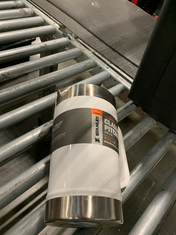 Photo 1 of ** missing lid ** Stanley Stay-Chill Pitcher 64 oz | Cold Water, Beer, and Drink Pitcher with Lid | Large Capacity Durable Beverage Container with Handle | Insulated Stainless Steel | BPA-Free | Frost Gloss