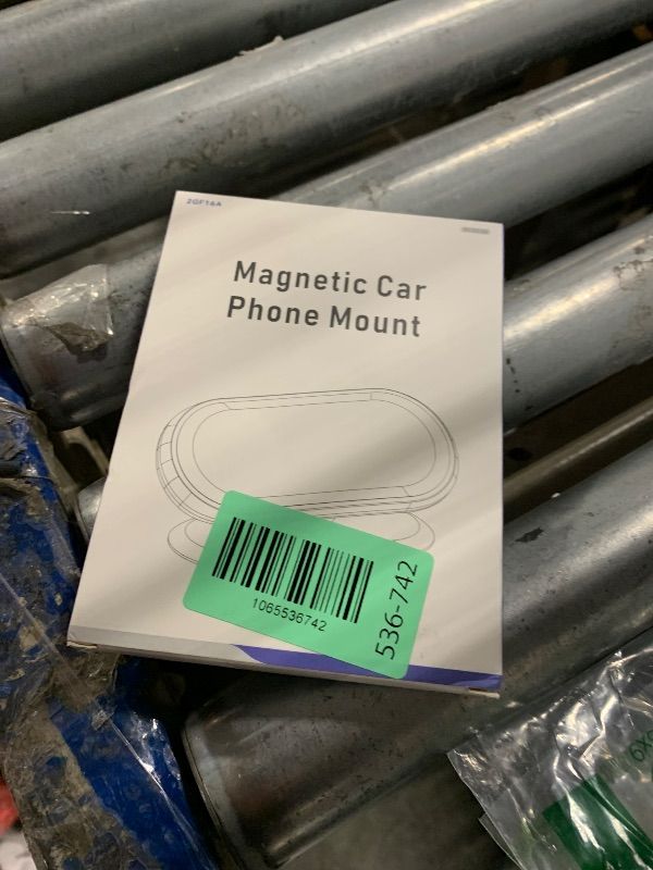 Photo 1 of ?2-Pack? Magnetic Phone Holder for car, [ Super Strong Magnet ] [ with 4 Metal Plate ] Cell Phone carmount for iPhone Magnetic [ 360° Rotation ] Universal Dashboard Adhesive Car Magnetic Phone Mount