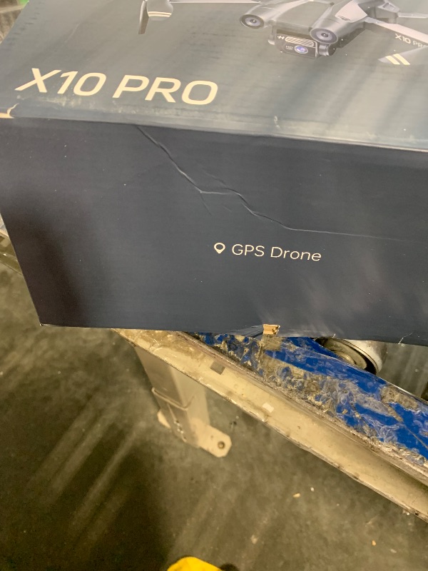 View 2 of ***IT IS UNKNOWN IF ANY PARTS ARE MISSING**CHUBORY X10 PRO Drone with Camera for Adults 4K UHD, 3280 FT Long Range Control, 90 Min Prolonged Flight, Auto Return Function, Follow Me Mode, Brushless Power, 5G FPV RC Quadcopter for Starters (<0.55lb)
